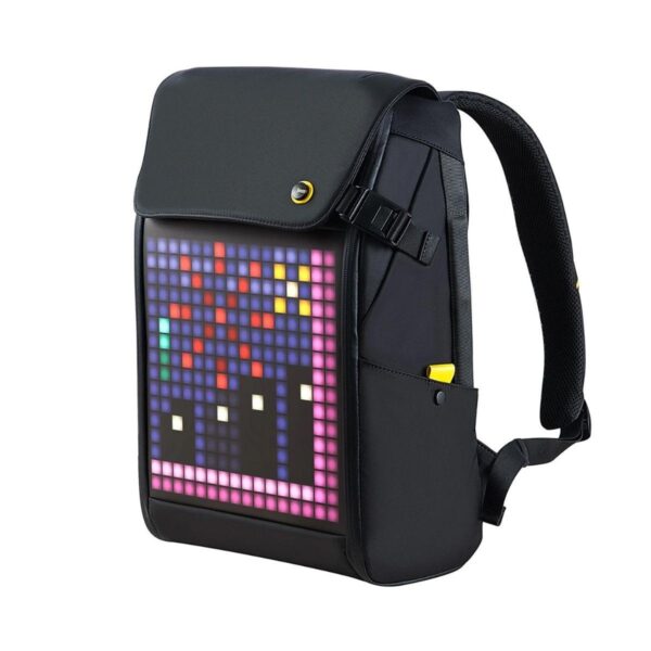 Divoom Backpack M Siyah Ledli Ekran APP Kontrollü Akıllı Sırt Çantası